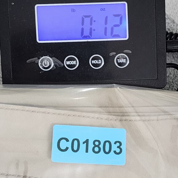 Maurices Pants Womens 20 LONG Tan Khaki Stretch Cotton Mid Rise Bootcut Flare - Picture 13 of 13